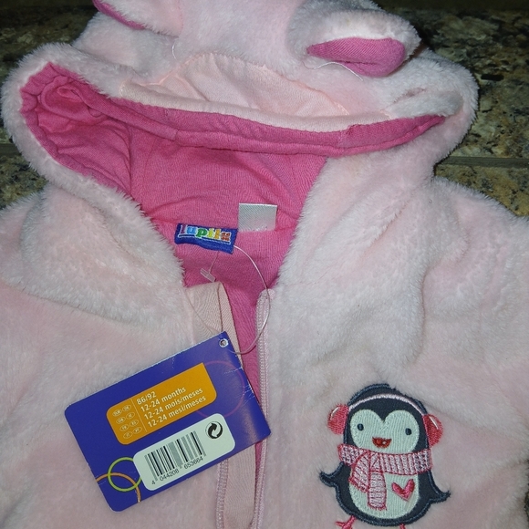 Lupilu one piece zip up onesie pjs/snow Suit 12/24m Nwt - Picture 3 of 5